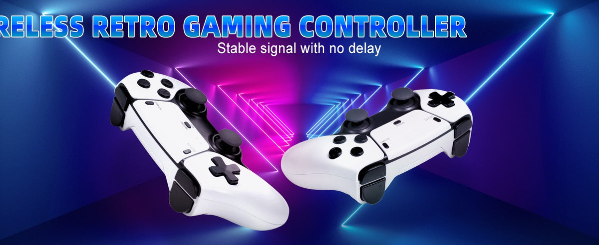 M15 4K TV Retro Handheld Game Console Stick 2.4G Dual Wireless Controller 20000+ Classical Games 23 Classic Emulaters