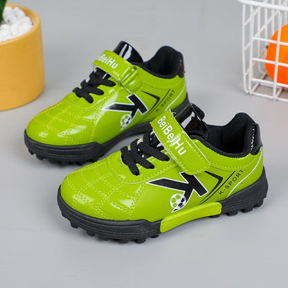 Soccer Cleats for Kids 2024 New Children Football Cleats Fashion Firm Ground Soccer Shoes