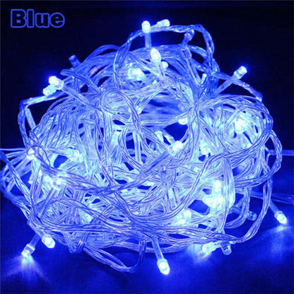 5M 10M 20M 30M 50M 100M Waterproof Outdoor 110V/220V LED String Light For Christmas Tree New Year Weeding String Lamp