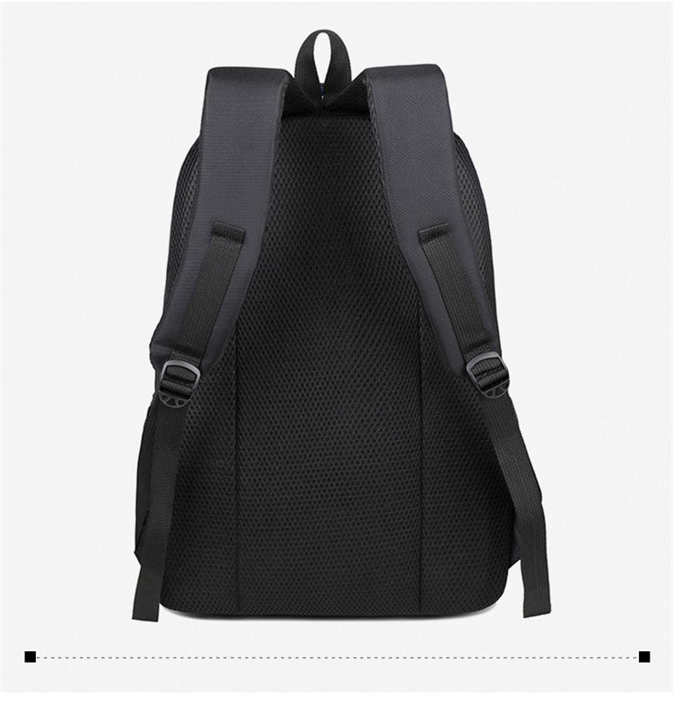 Men's and women's backpack Oxford waterproof backpack Business computer bag Leisure travel backpack High school student backpack
