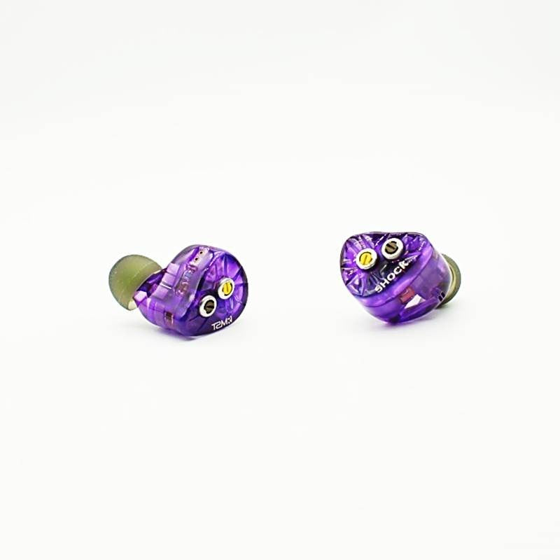 TANSIO MIRAI TSMR SHOCK 2DD + 4BA + 2 Bone Conduction Driver Hybrid HiFi Audiophile IEM In-ear Earphone with 2 Tuning Knobs