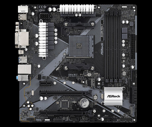 ASRock B450 B450M Motherboard B450M Pro4-F R2.0 Motherboard AM4 DDR4 128GB Ryzen 5 5600 5600G R7 5700 5600 5700 5800 CPU used