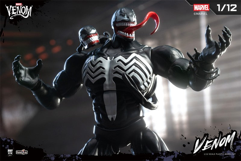 Blokees Original Homem-Aranha Venom Versão HQ 15.5CM 1/12 STARK SUIT Clássico Figura de Ação Montada Coleção Brinquedo Presente