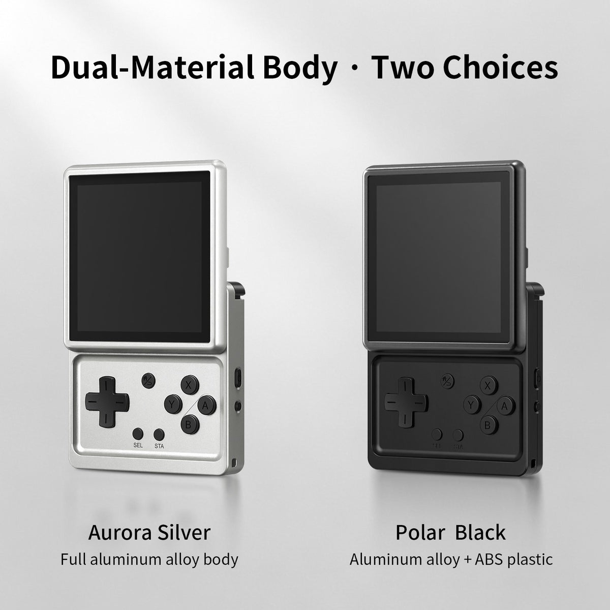 Anbernic RG Rotate Handheld Game Console 3.5" IPS Rotating Screen Android Aluminum Alloy 2000 mAh Retro Portable Games Player AI