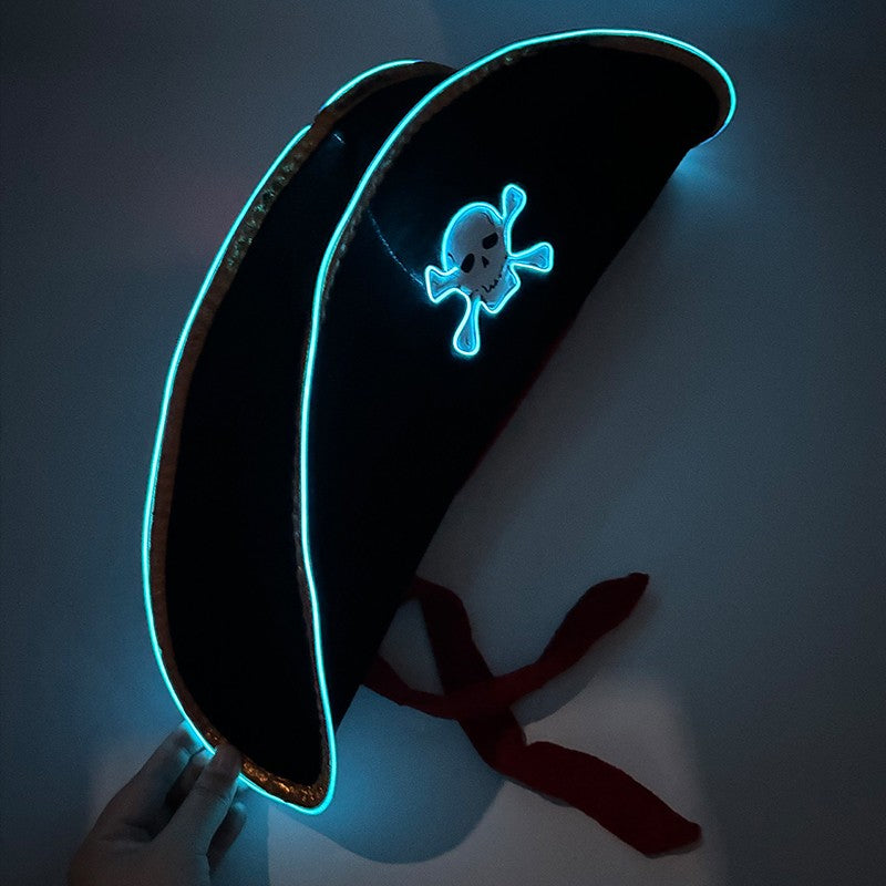 Chapéu de Cowboy LED Sem Fio, Chapéu de Cowboy Luminoso, Chapéu de Cowgirl Rosa para Discoteca, Noivas, Acessórios para Shows, Boates e Festas a Fantasia