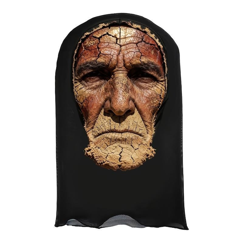 Red Soil Skull Mesh Mask — Stretchy, Breathable, and Suitable Stay Mysterious While Breathing Easy. Perfect for Halloween