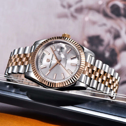 PAGANI DESIGN Men's Watches 2025 New Enamel Dial DD36 Automatic Watch Men Business Waterproof Mechanical Wristwatch For Men Gift