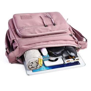 Waterproof Nylon Crossbody Bag For Women Multi-Functional MessengerTote HandbagForWorkTravel Shopping Fashion Bag Creative Gifts