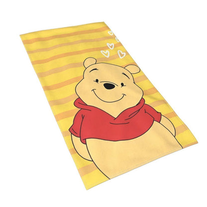 Winnie The Pooh Bear Piglet Merch Towel for Beach New Summer Microfiber Shower Towel No Sand Quick-Dry Surf Towels