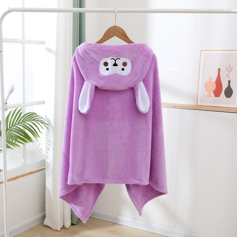 70x140CM Baby Bath Towel Hooded Ultra Soft Towel Highly Absorbent Bathrobe Blanket Toddlers Shower Gifts for Boys Girls