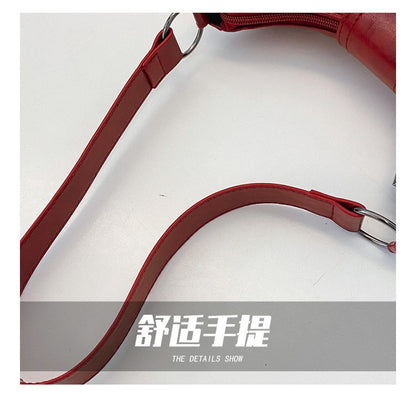 2025 Large Capacity Pleated New Retro Commuter Temperament Locomotive Do Old Style Underarm Shoulder Bag Women