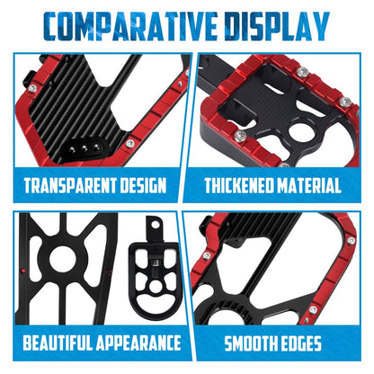Plataformas Dianteiras para Motocicleta, Apoio de Pé Traseiro para Passageiro, Pedaleiras para Harley Touring Road King Street Glide Softail Fat Boy 1986-2025