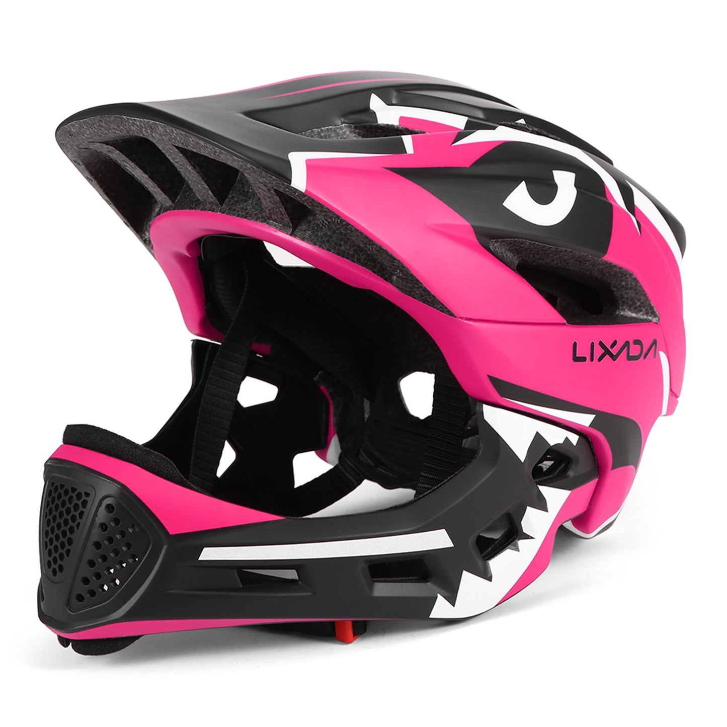 Capacete de bicicleta Lixada infantil destacável de rosto inteiro Capacete infantil esportivo para ciclismo mtb motocicleta skate patins