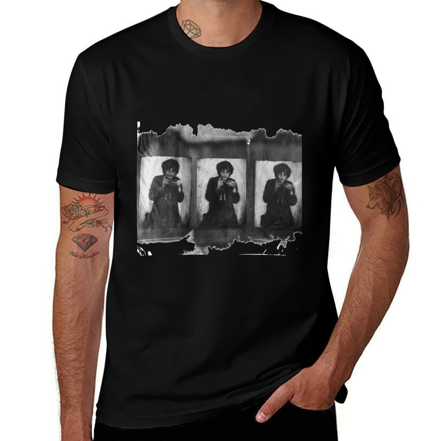 multiple man fit Pete image t-shirt man shirts plain print package for black for T-Shirt T-Shirt cotton t slim Doherty Cyanotype