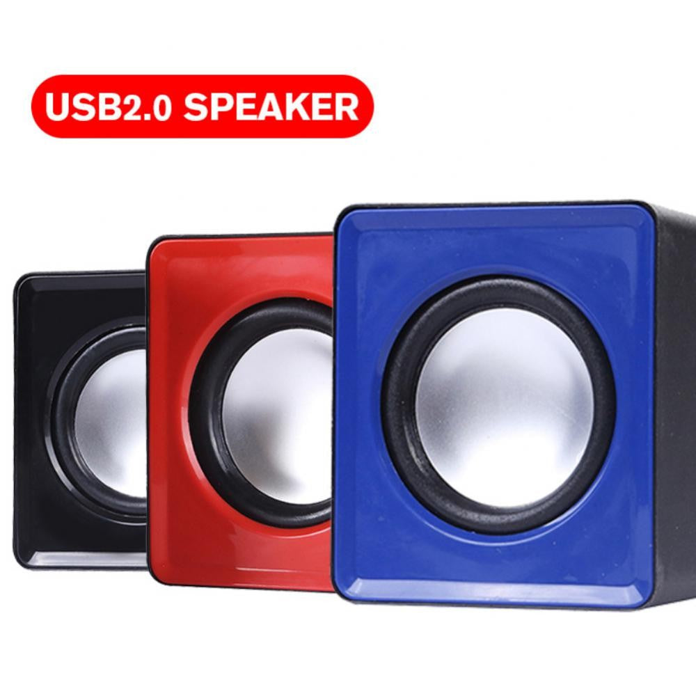 Caixa De Som PC Para Computador Portátil Laptop Notebook Desktop Mini Caixa De Som Música Bocina Coluna Acústica Sistema de Áudio