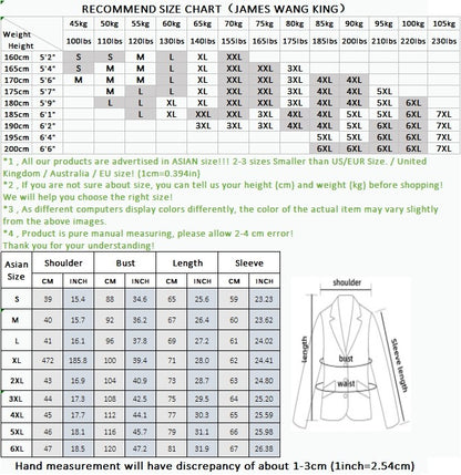 Men's 2024 Slim-fit Two-button Business Suit Professional Work Formal Two-piece Set Trousers Included S-6XL