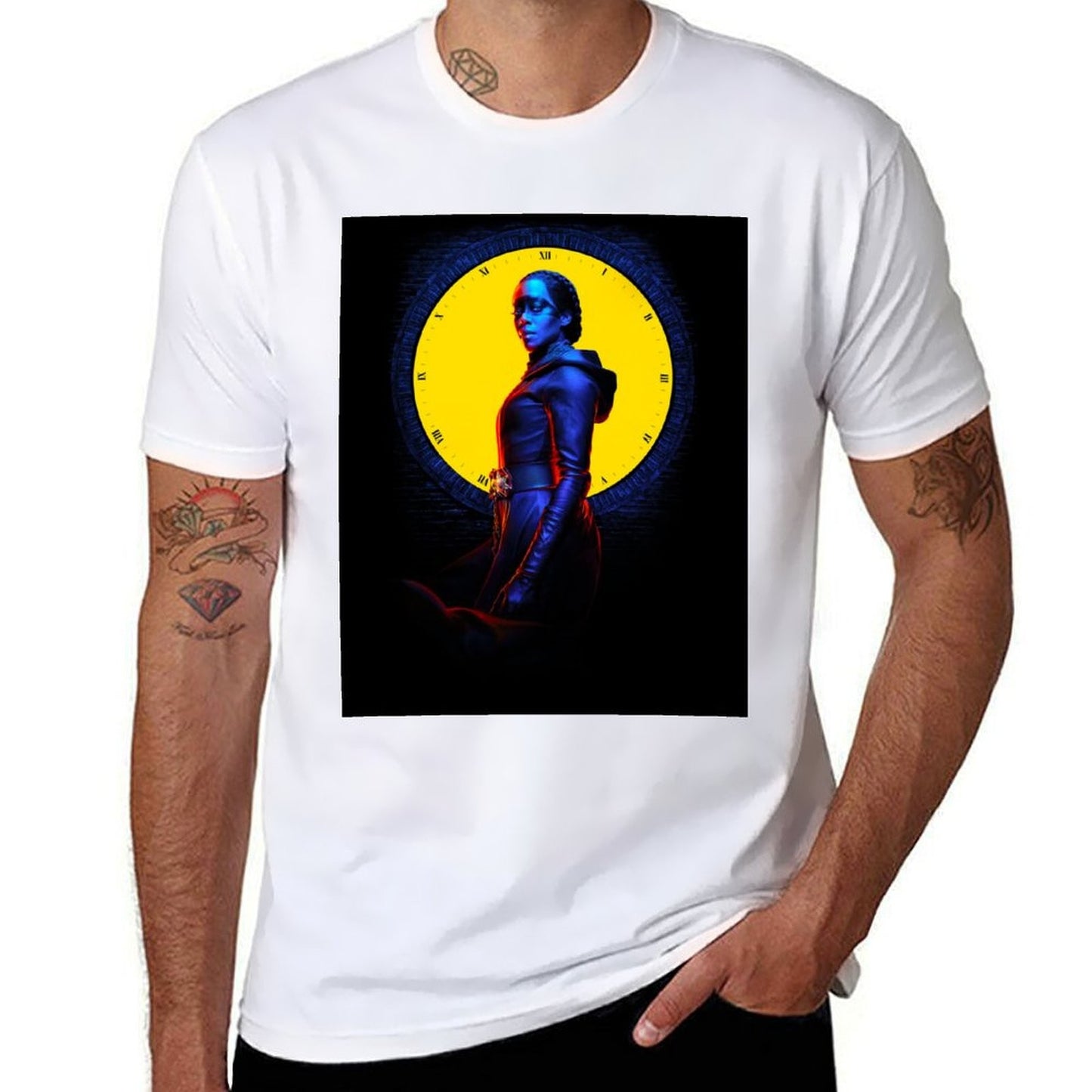 Watchmen HBO T-Shirt cotton t shirts high quality black cotton t-shirt plain for man package T-Shirt
