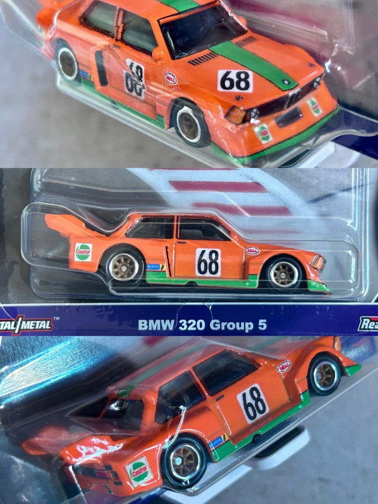 Hot Wheels Fpy86 Car Culture - Race Day (D) Porsche Bmw Nissan Premium Carros de Brinquedo de Metal Fundido de Alta Qualidade para Presentes de Aniversário e Natal