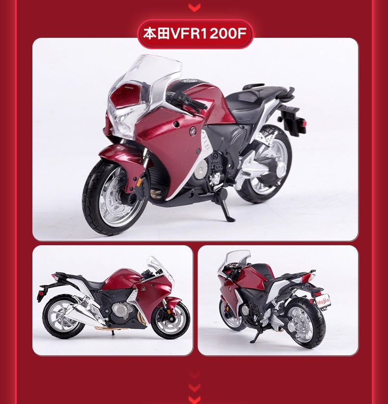 Maisto 1:18 Ducati Panigle V4 S Diavel Kawasaki Ninja H2 R Brinquedos de Modelo de Motocicleta Colecionáveis Hobbies