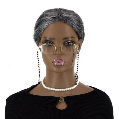 Cos wig gray wig granny synthetic wig anime party festival party