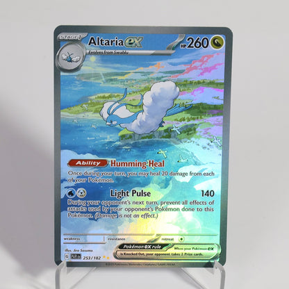 Cartas PKM Foil Cartas Proxy Latios&Pikachu Mew Greninja Coleção de Negociação de Jogos Holográficos Brinquedos PTCG Proxy Presentes