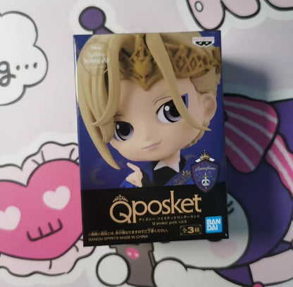 Genuine Bandai Q posket Series Disney Twisted Leona Jack Ruggie Wonderland Azul Ashengrotto Colecionáveis Brinquedos de Modelo Presente