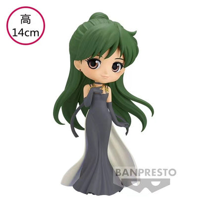Em Estoque Original Qposket Chibiusa Sailor Moon Tsukino Usagi Kino Makoto PVC Miku Q Posket Brinquedos Fofos Anime Bonecos de Ação Presente