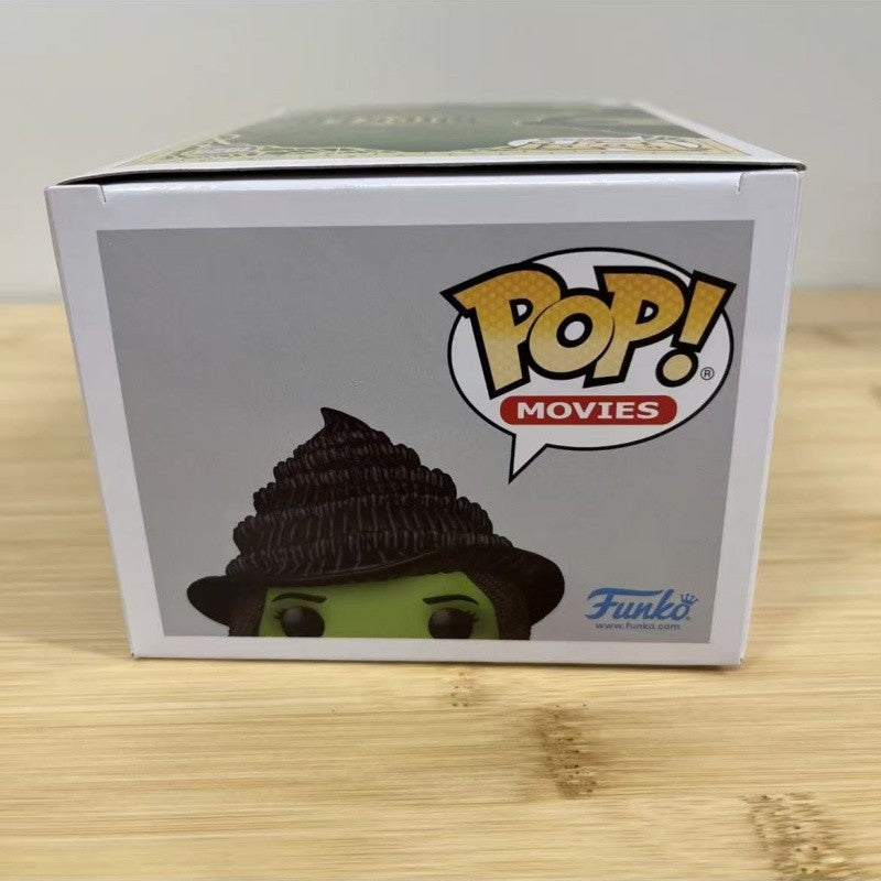 Funko Pop Oficial Original Tv Wicked Elphaba Boneco de Ação Modelo 1925 Bonecos de Escultura de Vinil Coleção de Edição Limitada Presente para Fãs