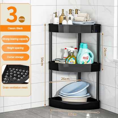 Carrinho de Armazenamento para Banheiro com Rodas, Rack de Armazenamento para Cozinha, Sala de Estar, Alta Capacidade de Carga, Acessórios para Casa