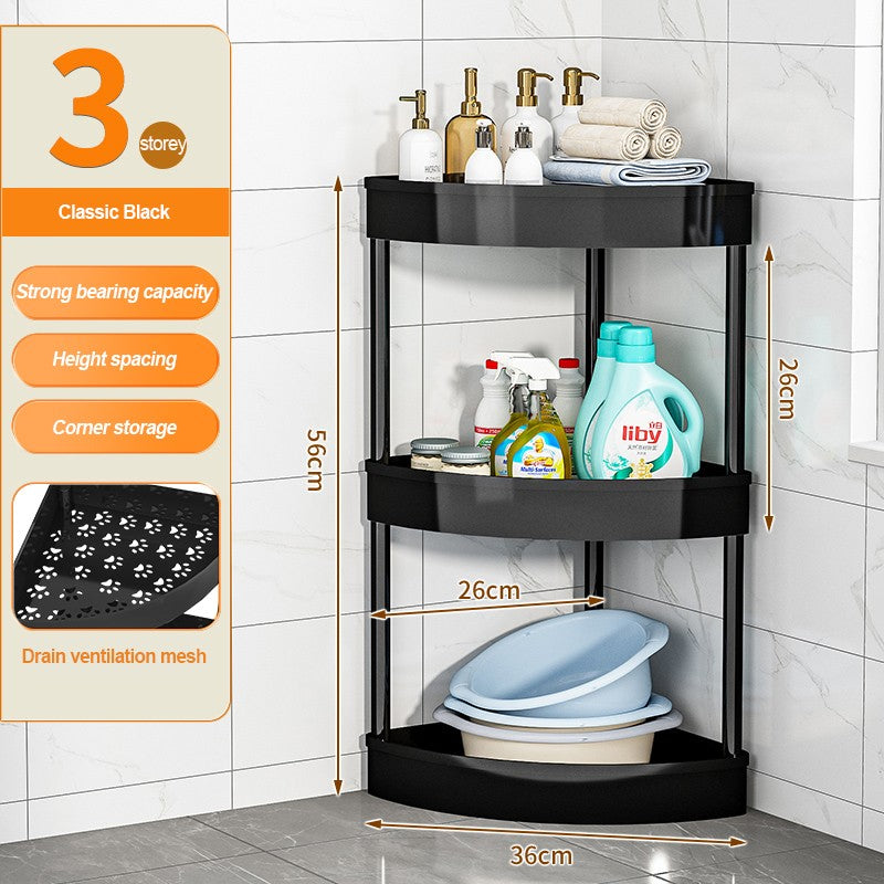 Carrinho de Armazenamento para Banheiro com Rodas, Rack de Armazenamento para Cozinha, Sala de Estar, Alta Capacidade de Carga, Acessórios para Casa