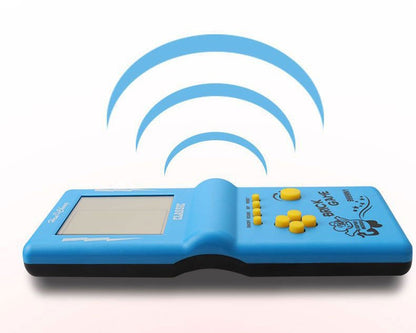 Rechargeable Portable Pocket Game Console Type-C Charge Retro Handheld Game Player with Switch for Tetris Machine Puzzle Toys