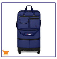 Expandable Luggage Set 2 Piece Softshell Suitcase 20inch Carry-on Luggage & 28inch Checked Luggage for Travel or Business