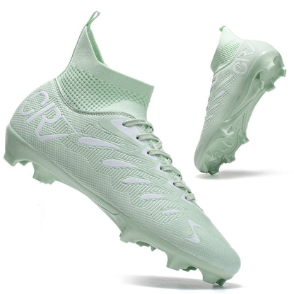 High Ankle Sports Footwear Fg/Tf Kids Soccer Cleats Football Boots Professional Men's Soccer Shoes
