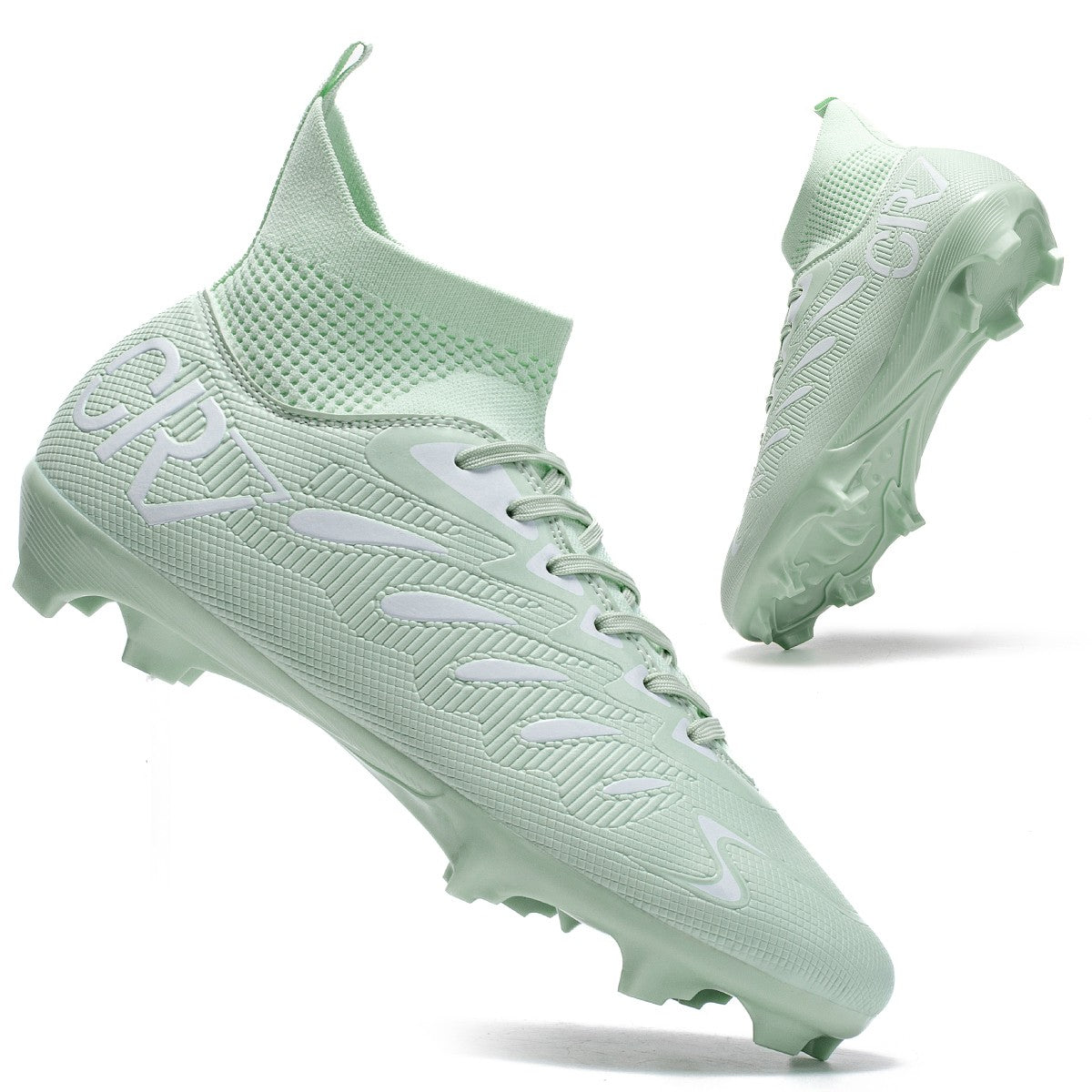 High Ankle Sports Footwear Fg/Tf Kids Soccer Cleats Football Boots Professional Men's Soccer Shoes