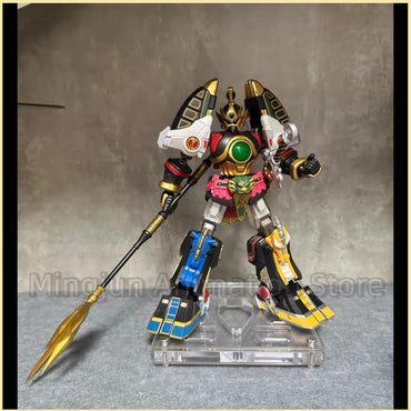 Rangers Thunderzord Raptorzord Action Figure Alloy Finished Movable Doll in Stock