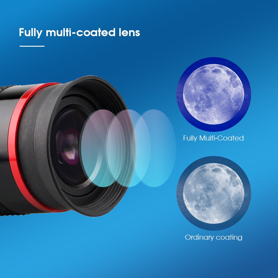 SVBONY Ocular de telescópio de grande angular 68° 6mm/ 9mm /15m /20mm FMC 1.25" para Telescópio Astronômico