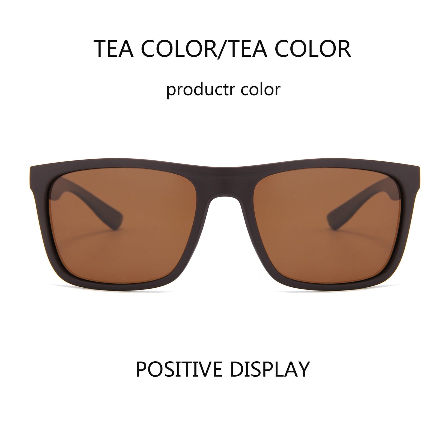 Fashion Square Vintage Polarized Sunglasses Men Women Retro Driving Fishing Sun Glasses UV400 Eyewear