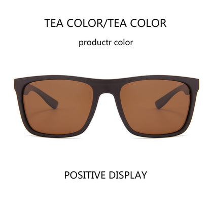 Fashion Square Vintage Polarized Sunglasses Men Women Retro Driving Fishing Sun Glasses UV400 Eyewear