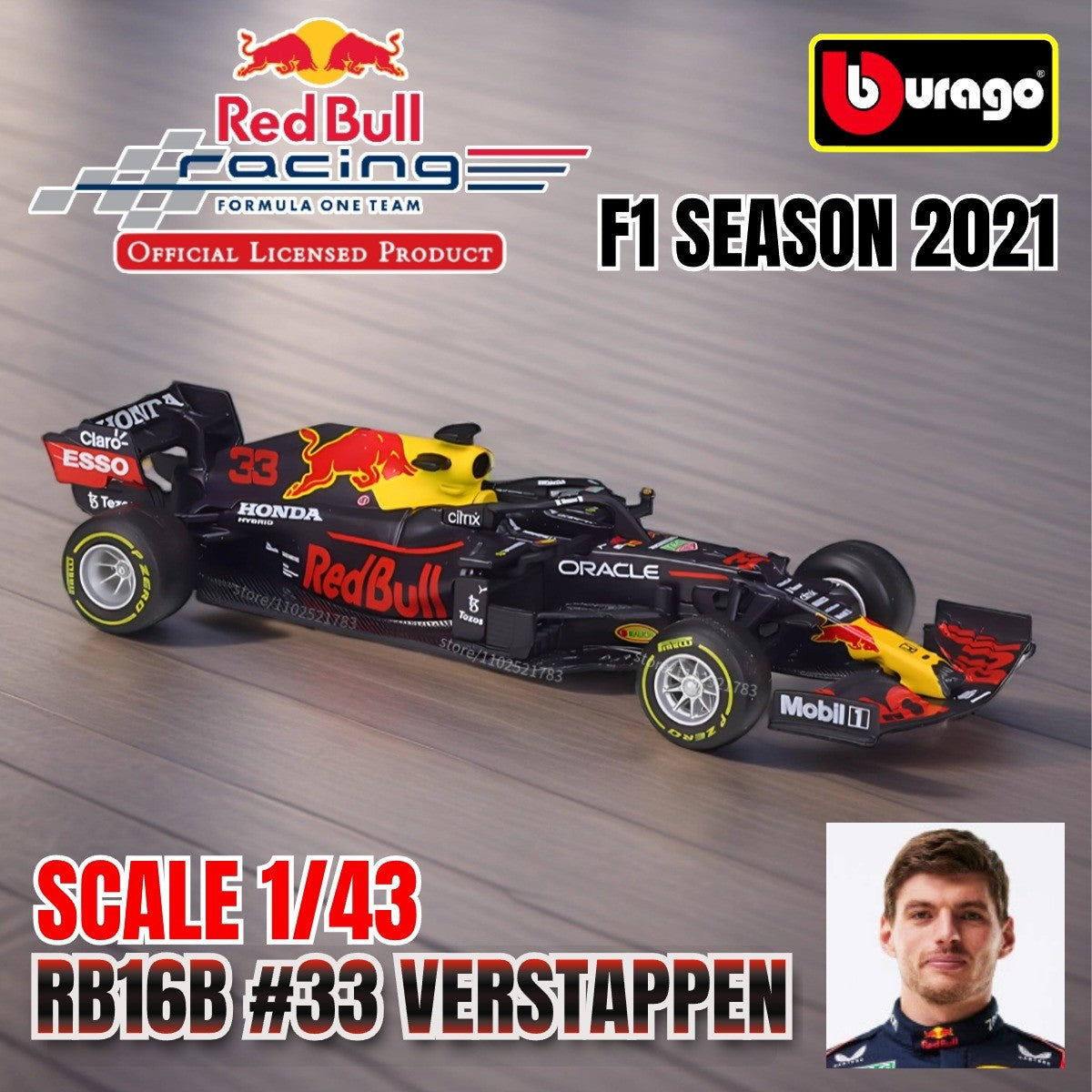 Bburago 1:43 Modelo de Carro de Corrida F1 Réplica em Miniatura Red Bull Mercedes Ferrari Veículo Presente de Natal Brinquedo Infantil para Amigo Menino