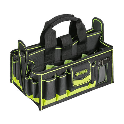 40-POCKETS Tool Tote, Tool Bag Organizer, Electrician Tool Bag, HVAC Tool Bag, Tool Caddy, Tool Bags for Electricians