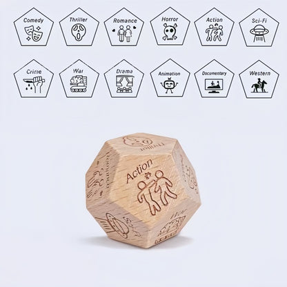 Dice for Her Him Couples Gift Ideas Food Decision Dice Games Christmas Birthday Valentines Day Gifts for Wife Husband