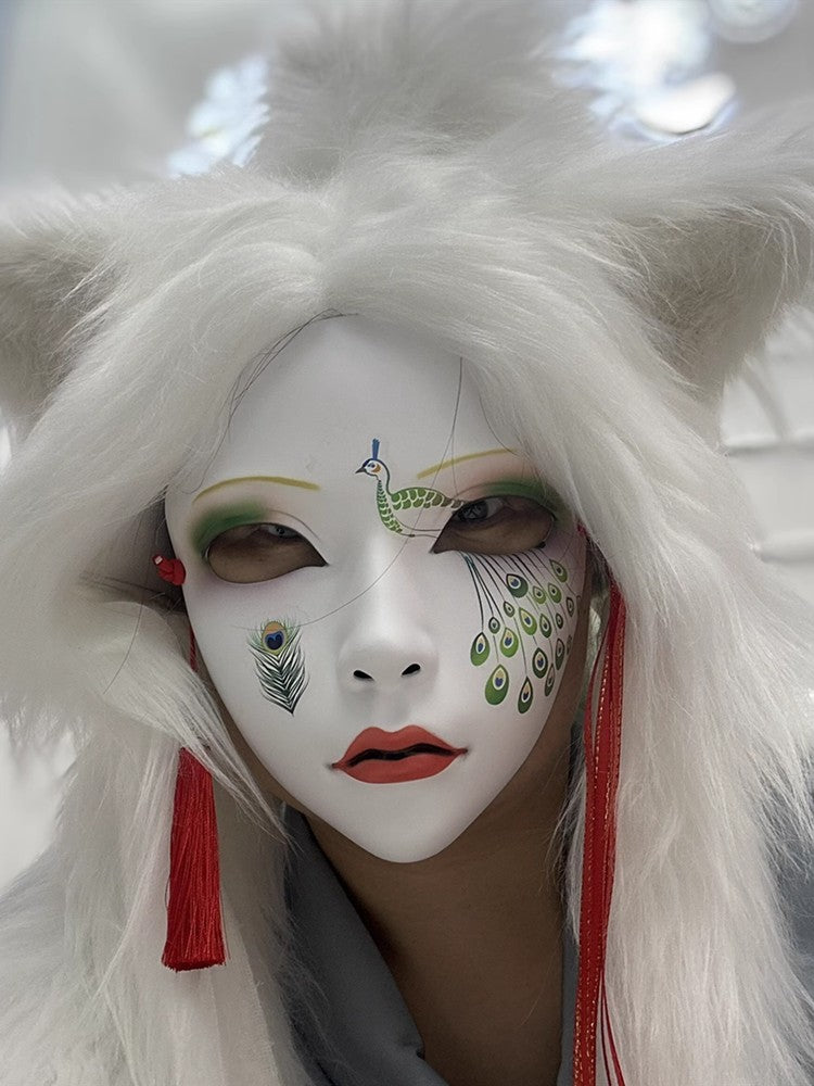 Role play Bird of Juno Cosplay Party Mask Anime Mask Costume Accessories Carnival Mask Halloween DIY Decorate party decorations