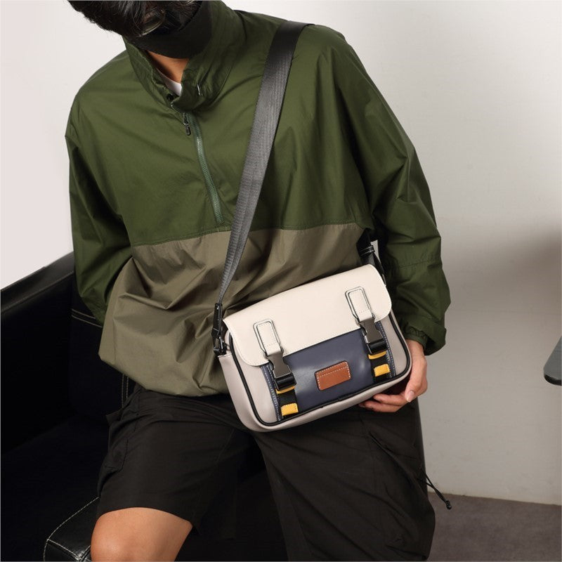 2025 New Designer Crossbody Bag for Men Bags Leather Casual Man Messenger Bag Luxury Male Bag Classic Sling Pack Shoulder Bag
