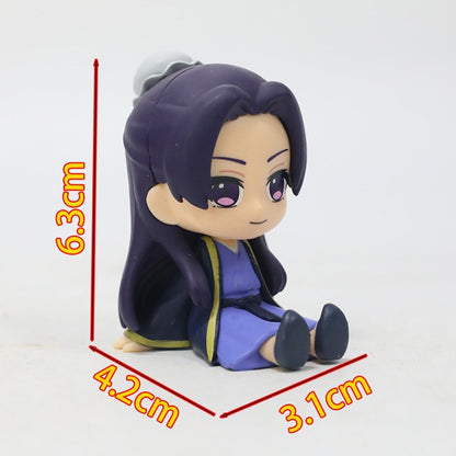 Figura de Anime Kusuriya no Hitorigoto de 8,5 cm Look Up Maomao Boneco de Ação Versão Q Jinshi Estatueta de PVC Coleção Modelo Brinquedos