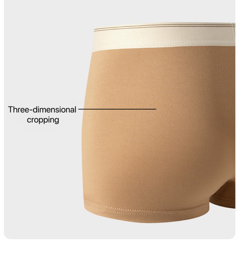 4pcs Men Underwear BoxerShorts Hombre Panties Man Breathable Underpants Sexy Sports Comfort U Convex Male Boxers Large Size 4XL