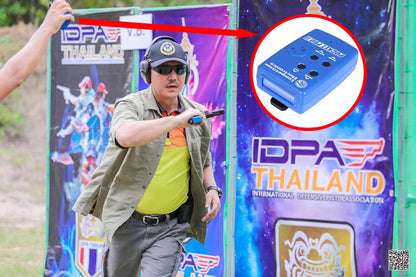 Shot Timers IPSC Competition Shooting Pro Timer Steel Challenge Match Timer with LCD Display for Live Fire Training & Practice