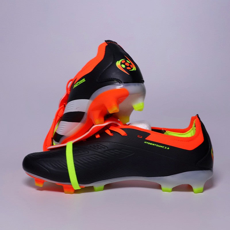 X-2502 Original Mens Football Boots for Kids Training Studded Fast Soccer Cleats Outdoor Non Slip Football Shoes for Man 35-45
