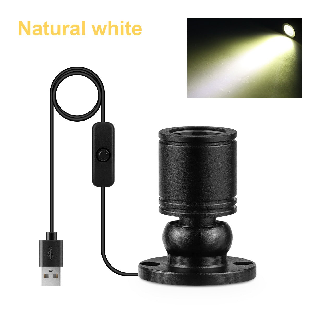 Colorful Led Spotlight USB 5V Mini Ceiling Spot 1W Showcase Pattern Showcase Light Room Decor