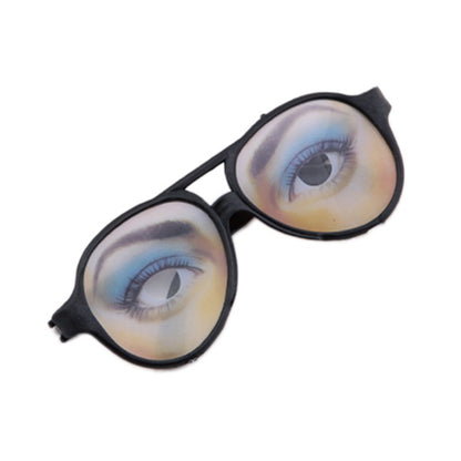 1 Pc Novelty Glasses Funny Fake Eyes Disguise Glasses For Masquerade Halloween Costume Party Photo Booth Props Gag Prank Eye