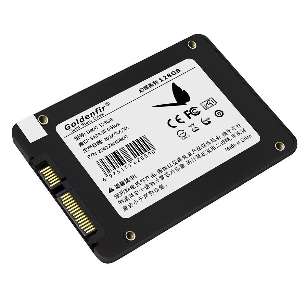 SSD Goldenfir 120 GB 128 GB 256 GB 360 GB 480 GB 512 GB 1 TB Classic de 2,5 polegadas, compatível com laptops e desktops